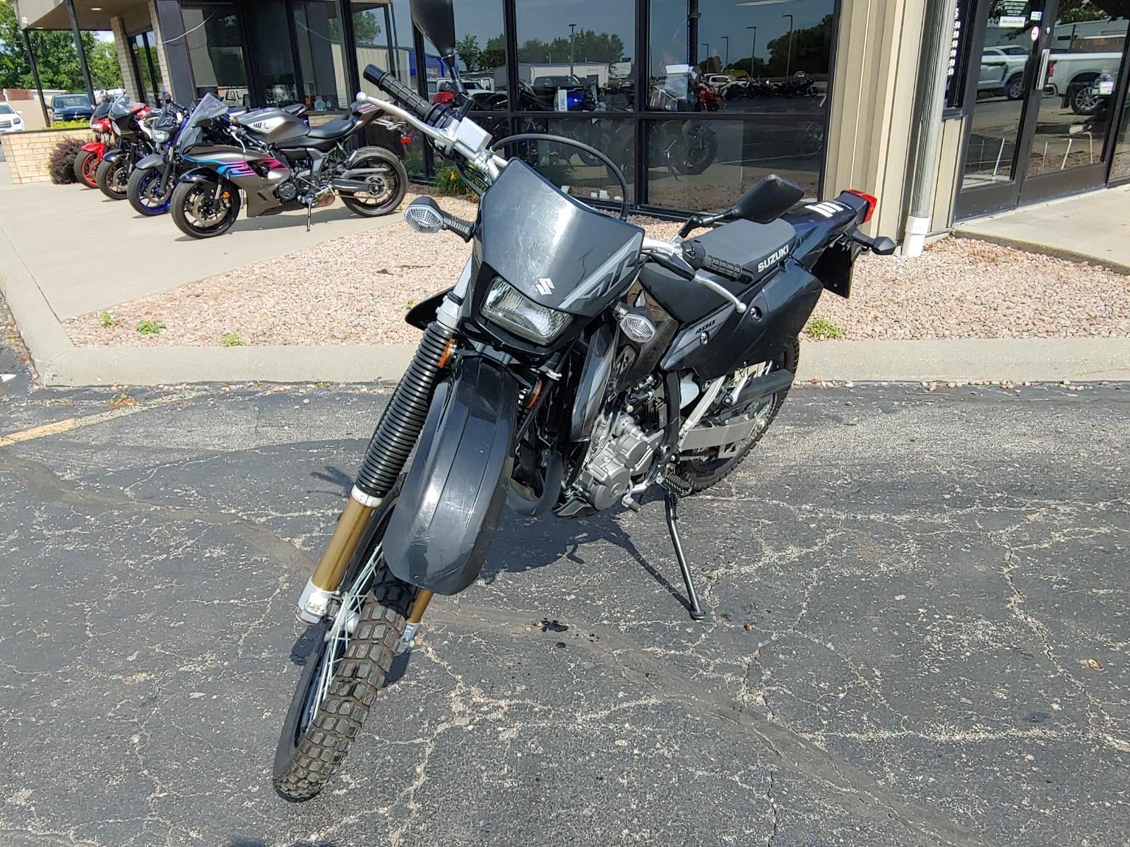 2024 SUZUKI DR Z400 Base in Black — front three-quarter view